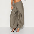 Taupe Nova Wide Leg Pants