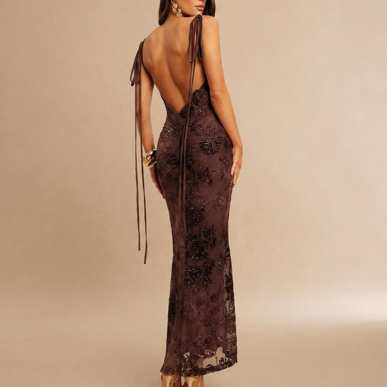 Mocha Muse Dress